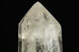 Polished Clear Quartz Crystal Tower - Madagascar #383856-1